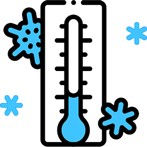Krmení při nižších teplotách