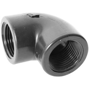 PP koleno (tvarovka plastová černá)