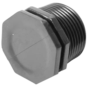 PP zátka (tvarovka plastová černá)