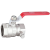 Kulový ventil s odvodněním vnitřní/vnitřní závit